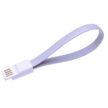 冠熙GXI彩色短面條線 創(chuàng)意磁鐵磁環(huán)充電線，為iPhone 5/5s/5c注入時(shí)尚活力